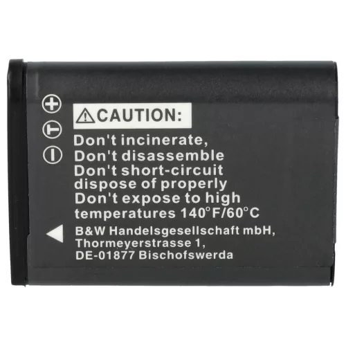 VHBW 2 db Nikon EN-EL23 Li-ion fényképezőgép-akkumulátor – 1700 mAh, 3,8 V
