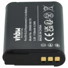 VHBW 2 db Nikon EN-EL23 Li-ion fényképezőgép-akkumulátor – 1700 mAh, 3,8 V