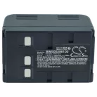 2x Akkumulátor Panasonichoz, mint a VBS10E, 2400mAh, Ni-MH, 4,8V