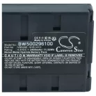 2x Akkumulátor Panasonichoz, mint a VBS10E, 2400mAh, Ni-MH, 4,8V