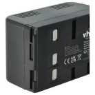 Videokamera 2x Akkumulátor Panasonic HHR-V211, VW-VBH10E, HHR-V212, P-V212, PV211 helyett - 4000 mAh 4.8 V NiMH