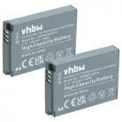 2x Akkumulátor Toshiba Camileo S30-hoz és másokhoz, 700mAh