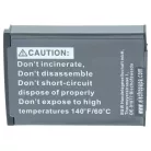 2x Akkumulátor Toshiba Camileo S30-hoz és másokhoz, 700mAh