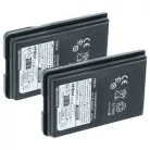 Rádió 2x Akkumulátor Yaesu Vertex FNB-64H, FNB-57, FNB-64, FNB-83, AAJ66X001 helyett - 2600 mAh 7.4 V Li-Ion