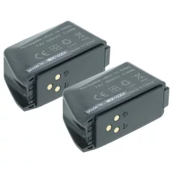   2x Akkumulátor kerékpár váltóhoz, mint például SRAM eTap AXS és mások, helyettesíti a 23875-öt, Li-Ion, 7.4 V, 600 mAh