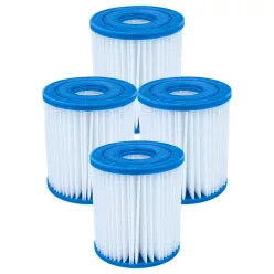   4 db szűrőbetét Intex 28125EH Easy Set Ocean Reef medencéhez és másokhoz, 29007E H típus helyett