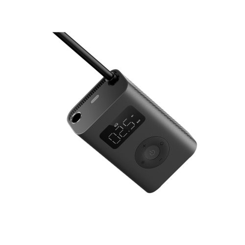 Xiaomi tragbarer elektrischer Luftkompressor 2 – schwarz, LCD-Display, 2000 mAh, EU-Version