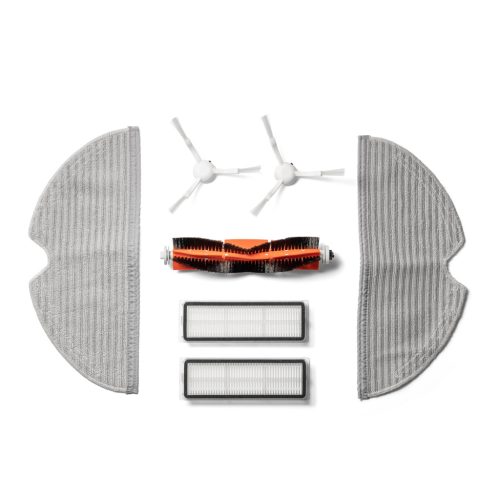 ANFI accessory kit XIAOMI: Mi Robot Vacuum Mop 1C Mijia 1C STYTJ01ZHM Mi 2 Mi 2 Pro+ 1T STYTJ02ZHM robot vacuum filter side brush main brush rubber brush package