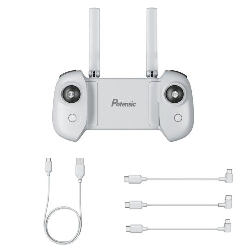 Potensic drón távvezérlő, USB töltőkábel, 3 OTG kábel