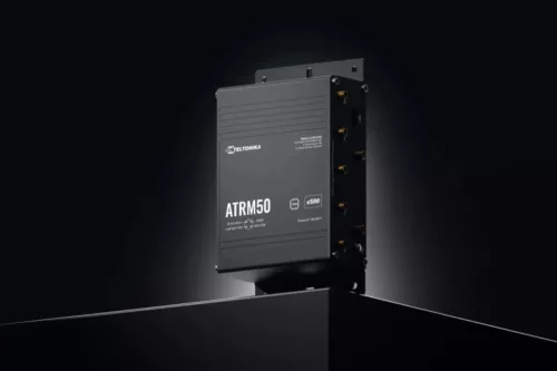 Teltonika ATRM50 ipari 5G router | 4x M12 GbE, Wi-Fi 5, dual SIM, eSIM, GPS
