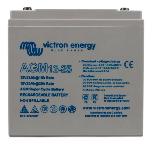 Victron Energy 12V/25Ah AGM Super Cycle cyclic / solar battery