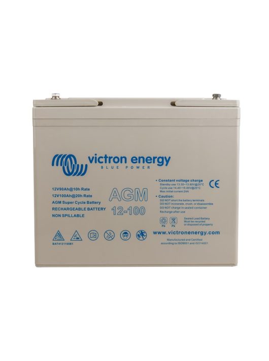 Victron Energy 12V/100Ah AGM Super Cycle ciklikus / szolár akkumulátor