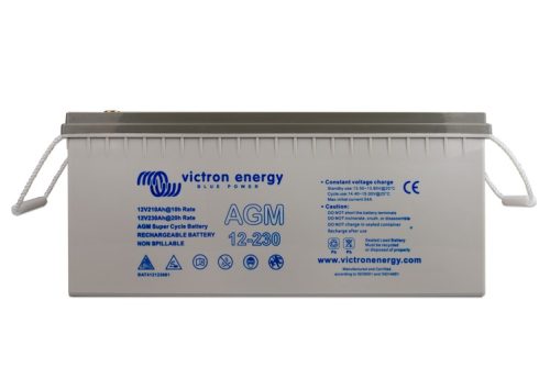 Victron Energy 12V/230Ah AGM Super Cycle (M8) ciklikus / szolár akkumulátor