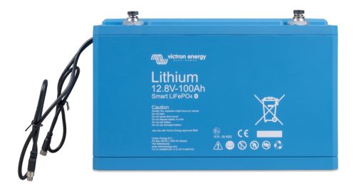 Victron Energy LiFePO4 12.8V/50Ah - Smart lithium iron phosphate battery