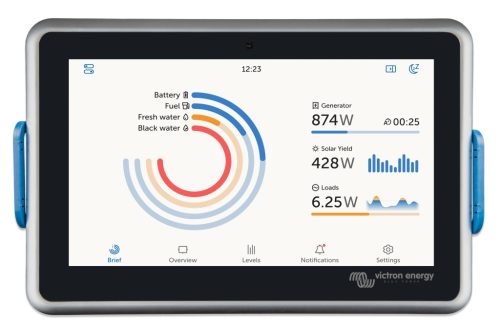 Victron Energy Ekrano GX Communication Hub and Touchscreen System Monitoring