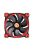 Thermaltake CL-F039-PL14RE-A Riing 14cm Cooler Black/Red LED