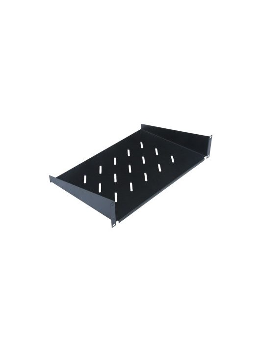 WP Fixed Shelf 1U 300 mm, Black RAL 9005