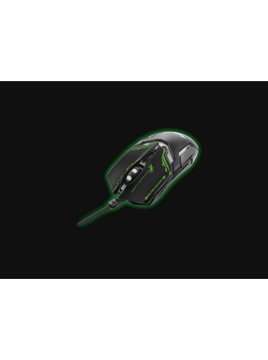 Dragon War Ares Gamer Mouse Black