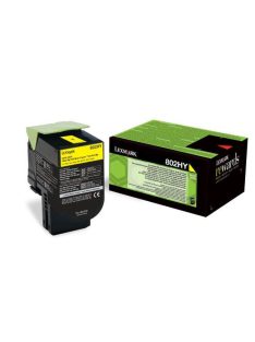 Lexmark 802HY High Yellow toner