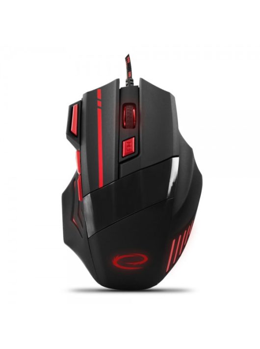 Esperanza MX201 Wolf Gamer mouse Black/Red