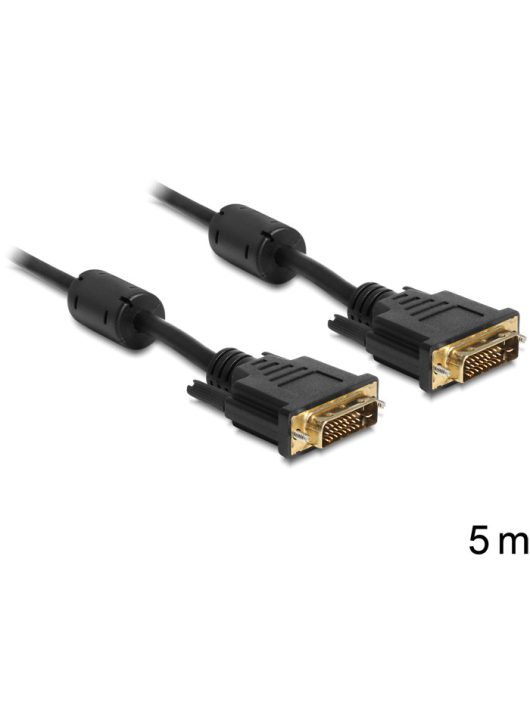 DeLock Cable DVI 24+1 male > male 5m