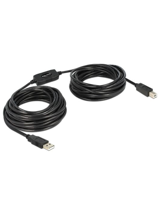 DeLock Cable USB 2.0 Type-A male > USB 2.0 Type-B male 11m