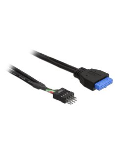   DeLock Cable USB 3.0 pin header female > USB 2.0 pin header male 30cm