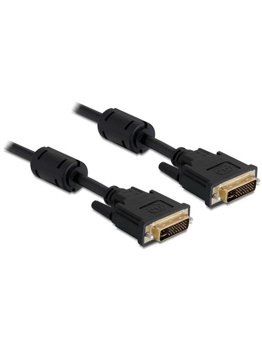 DeLock Cable DVI-D (Dual Link) male > DVI-D (Dual Link) male 3m Black