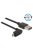 DeLock Cable EASY-USB 2.0 Type-A male > EASY-USB 2.0 Type Micro-B male angled up / down 0,5m Black