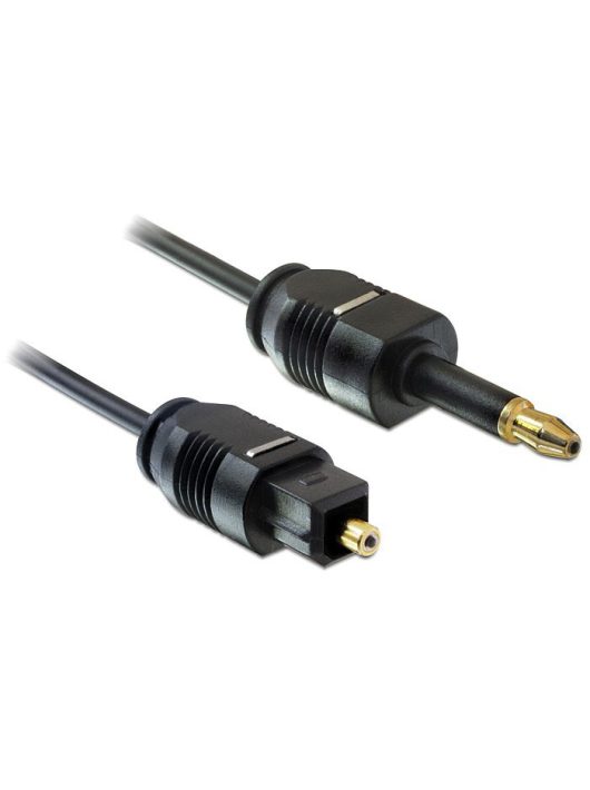 DeLock Cable Toslink Standard male > Toslink mini 3.5 mm male 2m