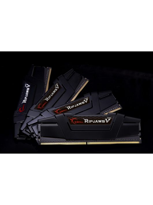 G.SKILL 64GB DDR4 3200MHz Kit(4x16GB) RipjawsV Black