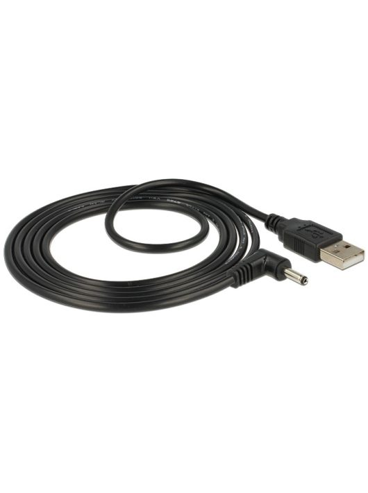 DeLock Cable USB Power > DC 3.5 x 1.35 mm Male 90° 1,5m Black