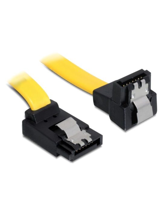 DeLock Cable SATA 6 Gb/s up/down metal 50cm