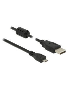   DeLock Cable USB 2.0 Type-A male > USB 2.0 Micro-B male 1m Black