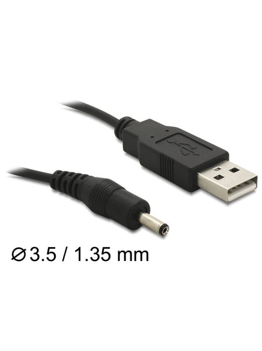 DeLock Cable USB Power > DC 3.5 x 1.35mm Male 1,5m