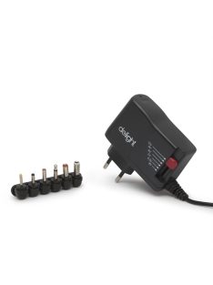 Delight Univerzális adapter 2,5A Black