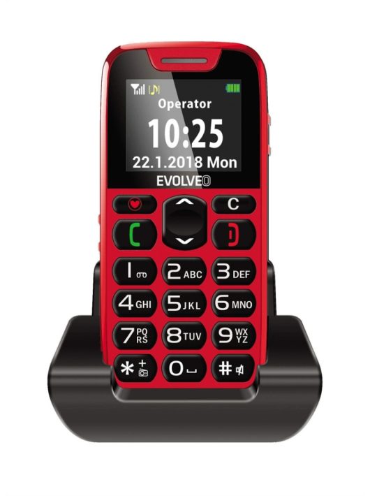 Evolveo Easyphone EP-500 Red