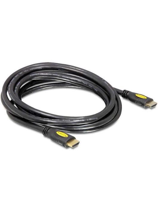 DeLock Cable High Speed HDMI with Ethernet - HDMI-A male > HDMI-A male 4K 5m