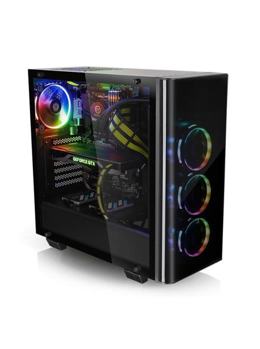 Thermaltake View 21 Tempered Glass Edition Window Black