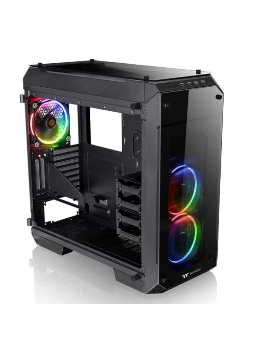 Thermaltake View 71 Tempered Glass RGB Edition Black