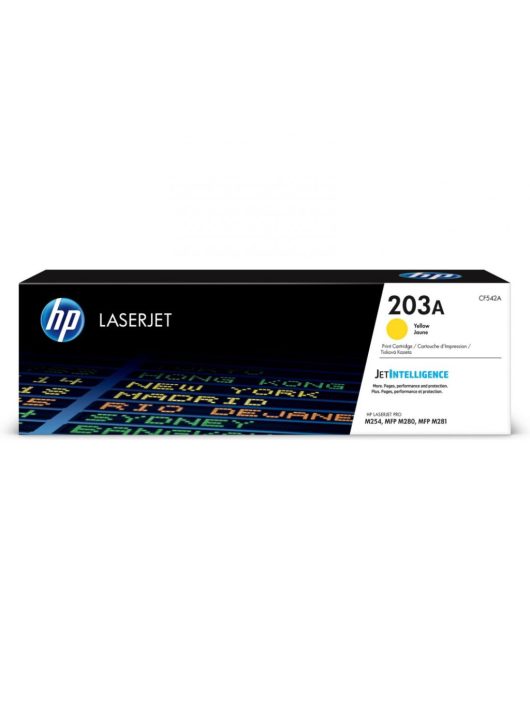 HP CF542A (203A) Yellow toner