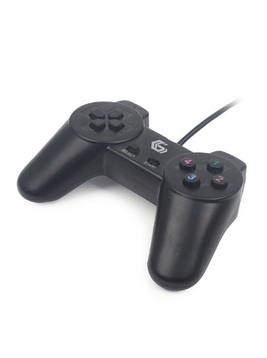 Gembird JPD-UB-01 USB Gamepad Black