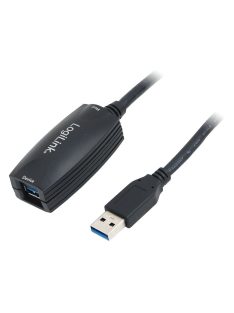 Logilink USB3.0 Repeater cable 5m Black