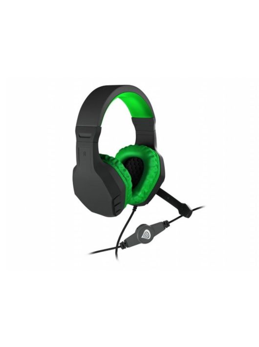 Natec Genesis Argon 200 Gamer Headset Black/Green