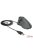 DeLock Ergonomic vertical optical 5-button USB mouse Grey/Black