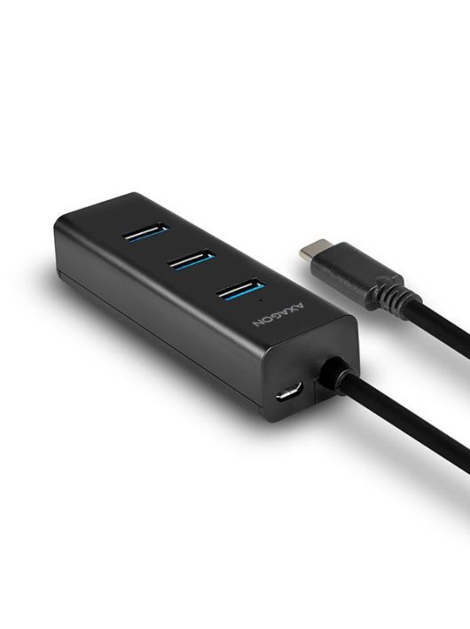 AXAGON HUE-S2C USB-C 3.1 Charging Hub Black