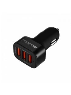 Canyon CNE-CCA06B Triple USB Car Charger 3.1A Black