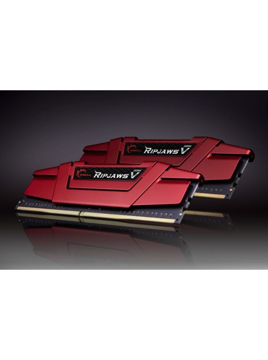 G.SKILL 16GB DDR4 2133MHz Kit(2x8GB) RipjawsV Red