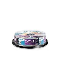 Philips DVD-R 4,7Gb 16x Hengeres 10db/csomag (10-es címke)