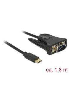 DeLock USB Type-C > 1x Serial DB9 RS-232 Adapter